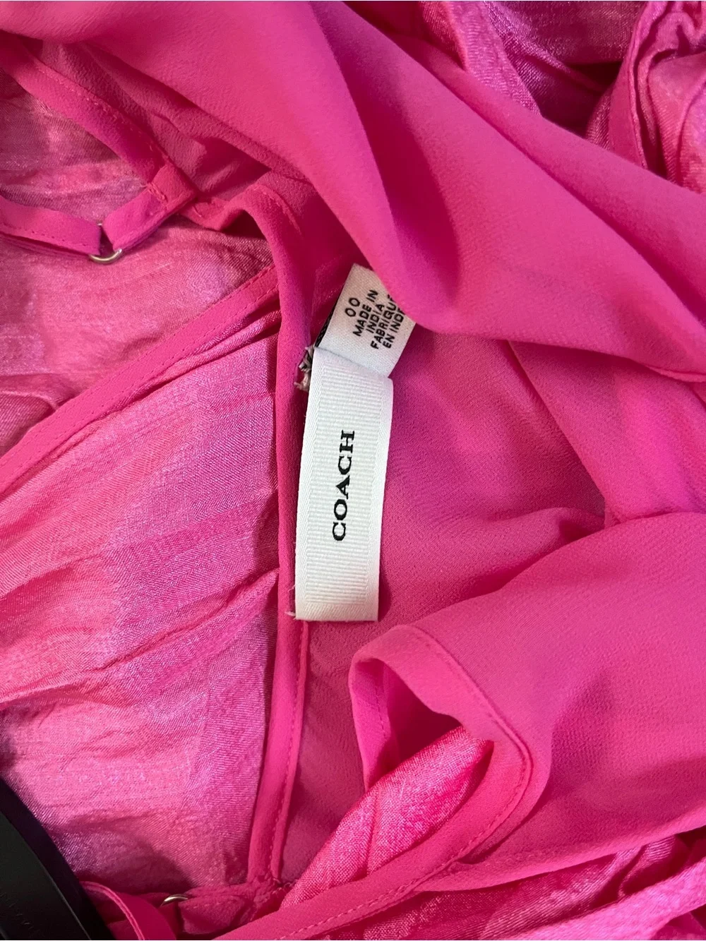 Coach Bright Pink Dress